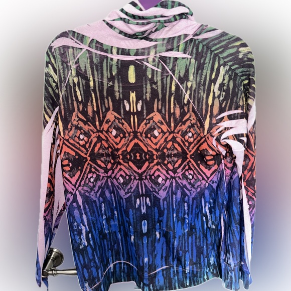NWT B.L.E.U Women's SZ XL Long Sleeve Cowl Neck Tunic Tee Top SOFT SOLD OUT~ - Picture 5 of 8